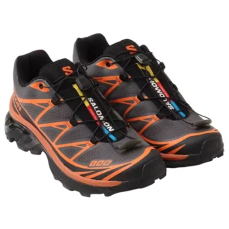 Salomon x ATMOS XT-6 “Preto Vermelho Laranja”