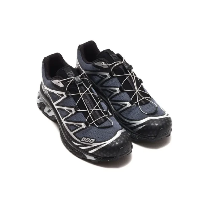 SALOMON x Atom XT-6 Preto Prateado SALOMON x Atom XT-6 Preto Prateado