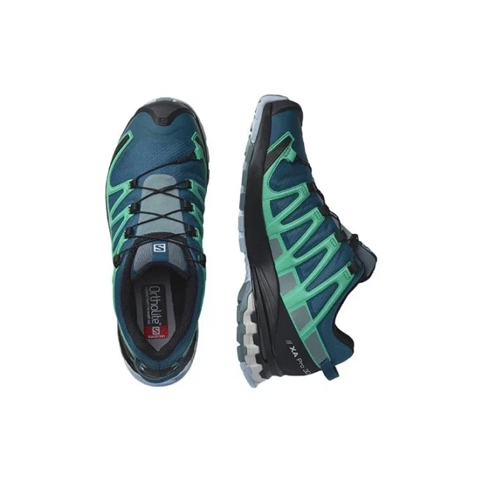 SALOMON XA PRO 3d V8 Gore-Tex “Verde-azulado”