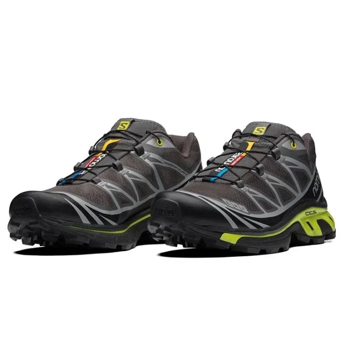Salomon XT-6 “Castanho Verde Neón”