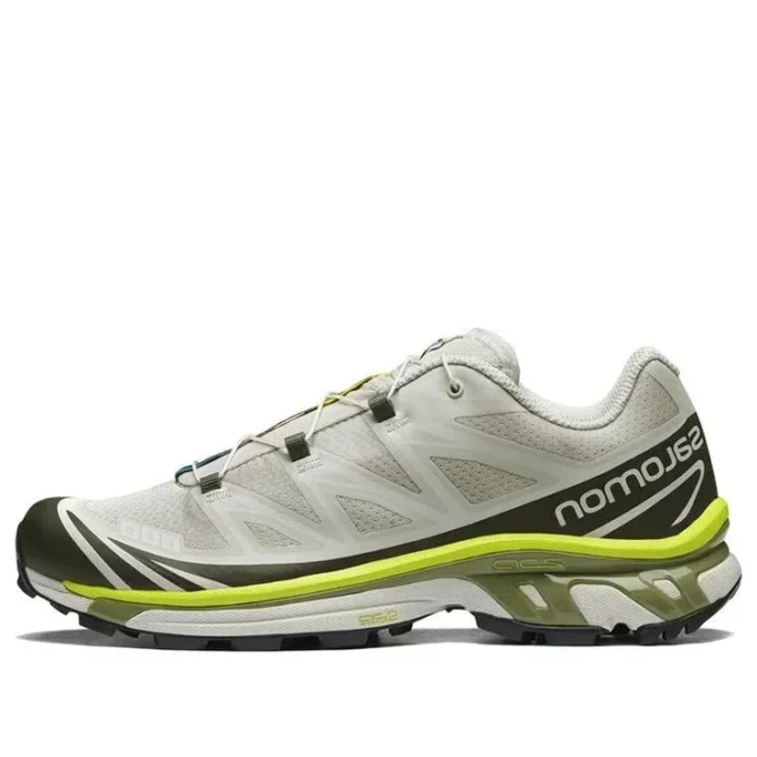 Salomon XT-6 “Cinza Bege Neon”