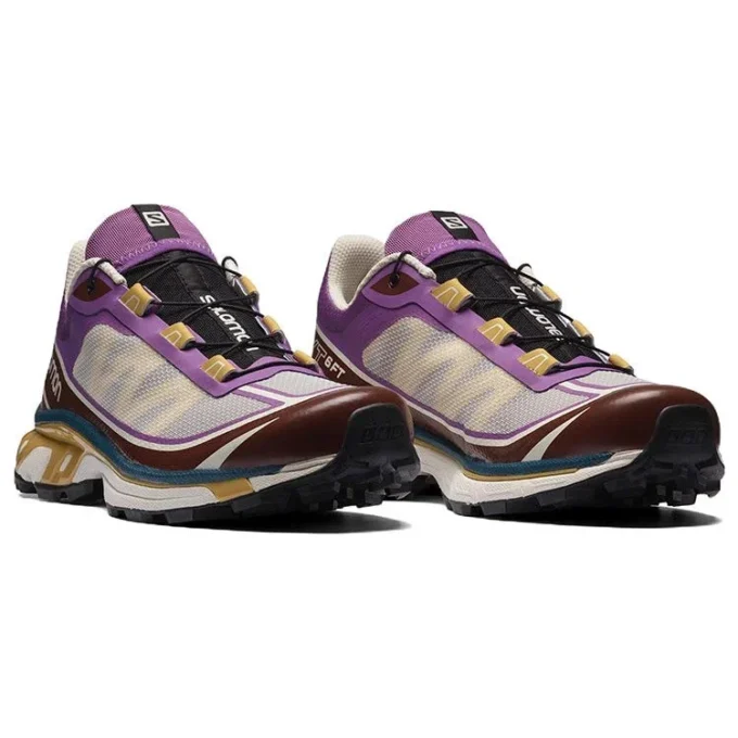 Salomon XT-6 Ft “Cinza Roxo Castanho”