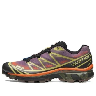 Salomon XT-6 Skyline “Cinza Laranja Roxo”
