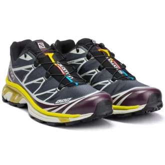 Salomon XT-6 Trail “Preto Roxo Amarelo”