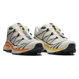 Série Salomon XT-6 “Beige Vibrant Orange”
