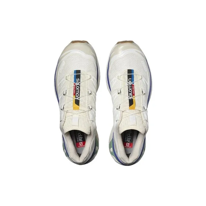 Série Salomon XT-6 “White Beige Purple”