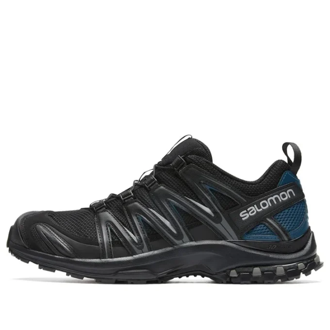 Ténis de corrida em trilha XA PRO 3D “Preto Azul”