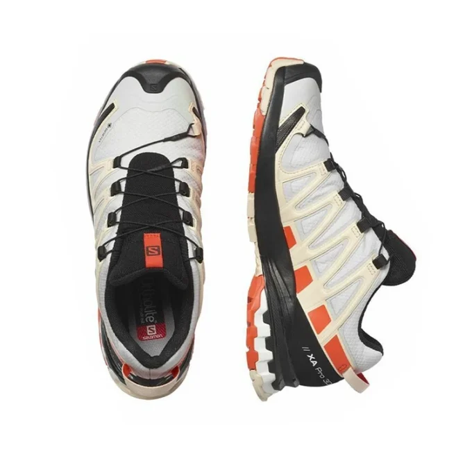 (WMNS) SALOMON XA PRO 3D V8 GTX “White Orange” (WMNS) SALOMON XA PRO 3D V8 GTX “White Orange”