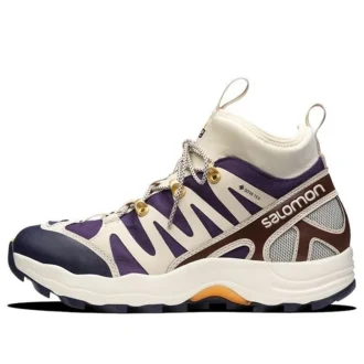 XA PRO 1 Mid Gore-Tex “Creme Roxo Castanho”