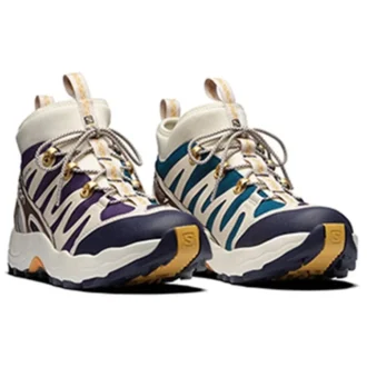XA PRO 1 Mid Gore-Tex “Creme Roxo Castanho”