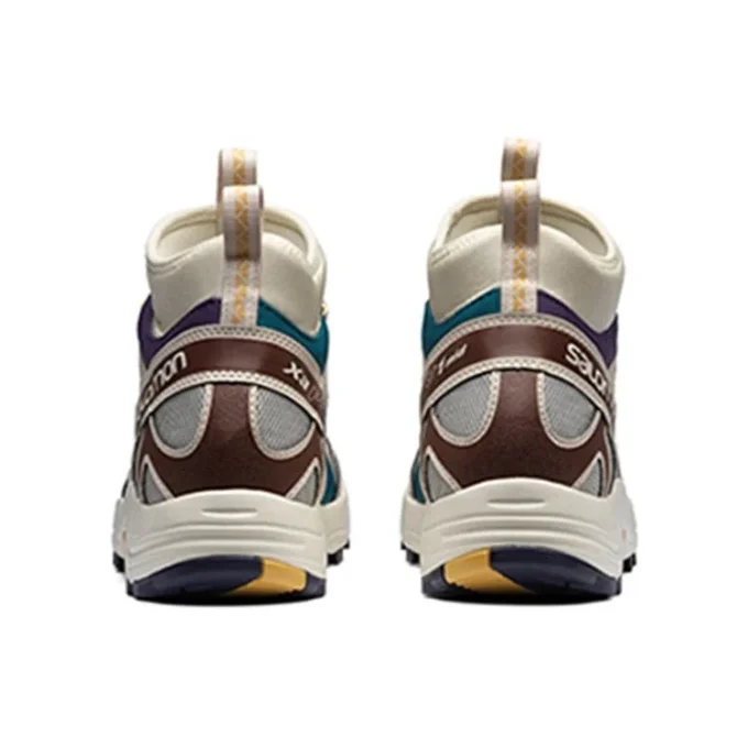 XA PRO 1 Mid Gore-Tex “Creme Roxo Castanho”