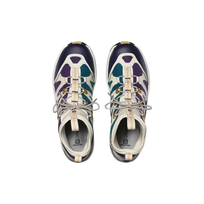 XA PRO 1 Mid Gore-Tex “Creme Roxo Castanho”